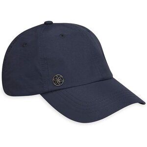 Women's Navy Classic Fitness Running Ponytail Quick-dry Sweatband Hats